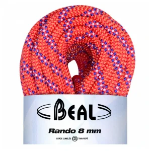 Beal – Rando 8 Mm – Corde Jumelée 10