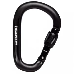 Black Diamond – Pearlock Screwgate Carabiner – Mousqueton HMS qualité supérieure 7