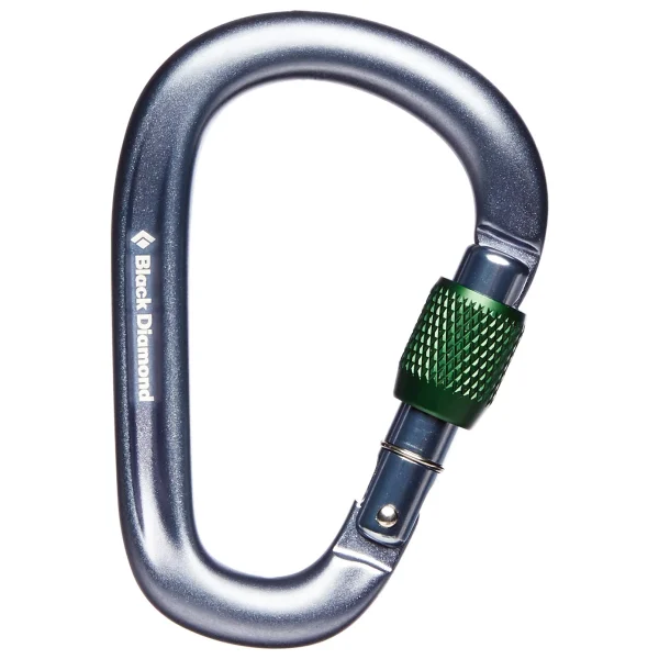 Black Diamond – Pearlock Screwgate Carabiner – Mousqueton HMS qualité supérieure 4