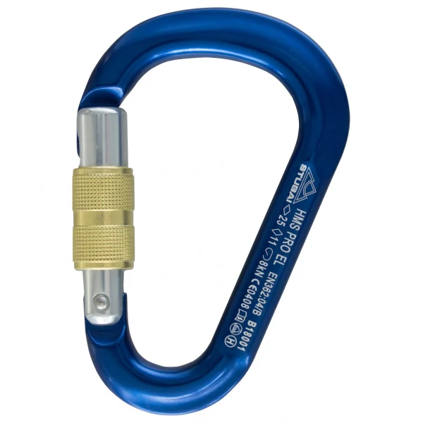 meilleure qualité Stubai – HMS Pro Easylock Karabiner – Mousqueton HMS 5