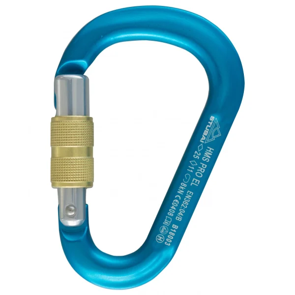 meilleure qualité Stubai – HMS Pro Easylock Karabiner – Mousqueton HMS 6